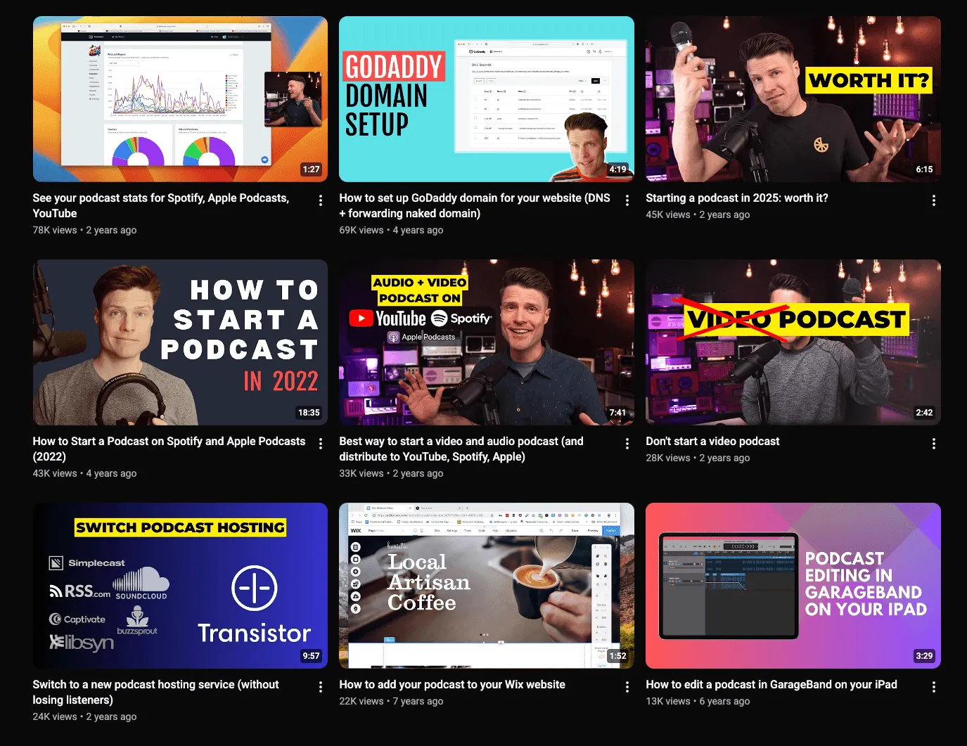 Transistor's most-watched videos are about common podcasting problems